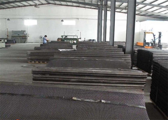 Carbon Steel Crimped Woven Mesh Vibrating Screen For Filtering
