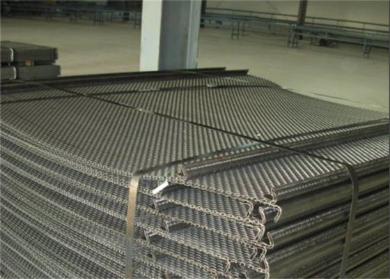 Woven Crimped Wire Mesh Rust Resistant Hooked Mine Sieving Mesh