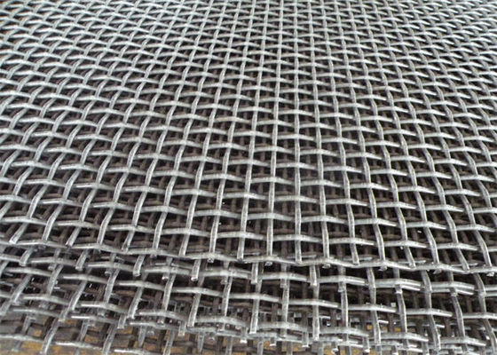 Galvanized Crimped Wire Mesh For Cabinet / Partition / Railing