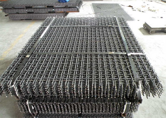 High Strength Painted Wire Mesh Crimped  Stone Crusher Screen Mesh