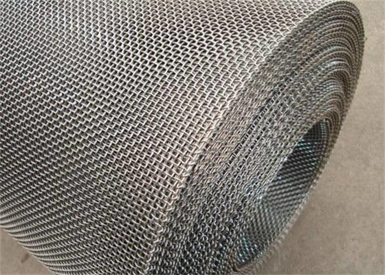 316 Stailess Steel Crimp Wire Mesh  For Security Window Screen