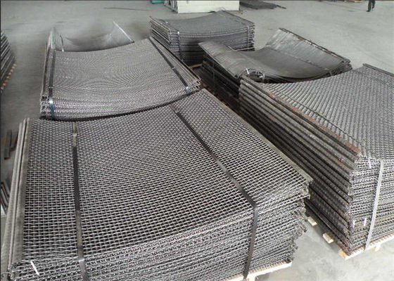 High Strength Painted Wire Mesh Crimped  Stone Crusher Screen Mesh