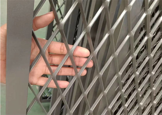 Stainless Steel Expanded Metal Fabrication For Industrial / Agricultural / Residential