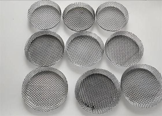 Filtration Wire Mesh Fabrication / Wire Mesh Filter Disc Stainless Steel Sintered Disc Filter