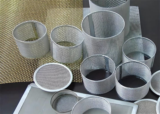 Filtration Wire Mesh Fabrication / Wire Mesh Filter Disc Stainless Steel Sintered Disc Filter