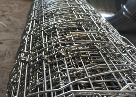 Hot Dipped Galvanized Field Fence High Strength Fixed Knot Fence