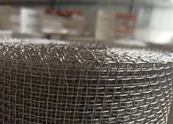 Hot Dipped Galvanized Woven Wire Mesh Filter Liquid And Gas