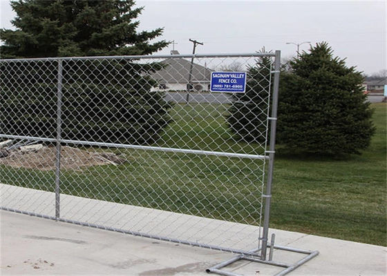 7.5 Feet Galvanized OEM Temporary Wire Mesh Fence crowd control