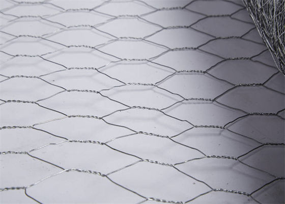 Stainless Steel Hexagonal Wire Netting Zinc Coating Easy Installation