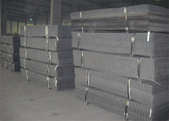 Galvanized Crimped Wire Mesh For Cabinet / Partition / Railing
