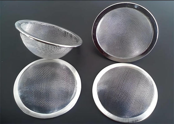 Filtration Wire Mesh Fabrication / Wire Mesh Filter Disc Stainless Steel Sintered Disc Filter